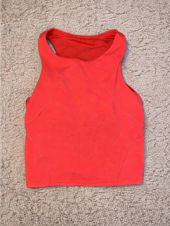 lululemon athletica Tops - lululemon athletica Coral Racerback Crop Tank